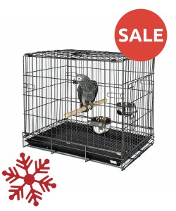 Liberta Parrot Travel Cage, Holiday Cage, African Grey Travel Cage, Amazon